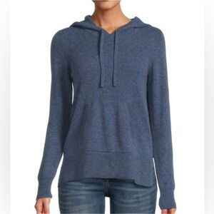 Saks Fifth Avenue Blue Cashmere Sweater